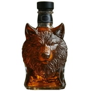Whiskey Decanter,Jack Daniels Bottle Unique Animal Statue Empty Liquor Bottles,for Home Bar Decoration Men Dad Husband Gifts